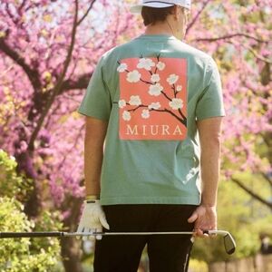 MIURA BLOSSOM SCRIPT TEE